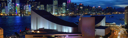 香港文化中心 (夜景)